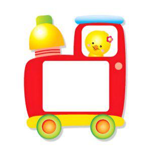 JMds 가꿈 명찰 기차 (빨강) (10개입) (NO.008) 초등학교 유치원 어린이집 입학 이름표