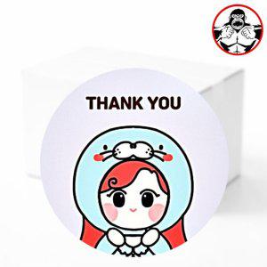 튼튼 인쇄물 접착라벨 인형탈 수달