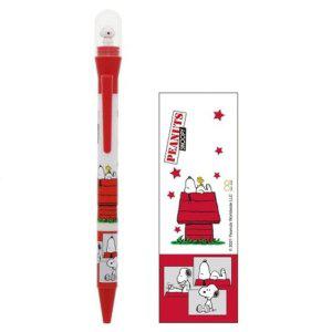 썬스타문구 마스코트 돔형 볼펜 0.7mm 스누피 레드