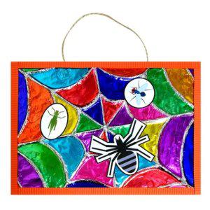 거미집 저학년 프로타주 유아 어린이용 미술용품