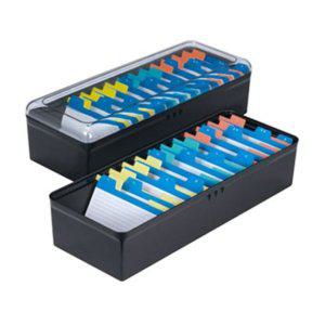 명함 보관함 다용도 정리함 플라스틱 정리상자 사무실 정리용기