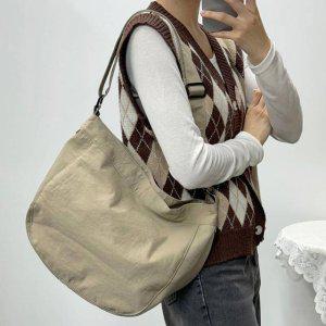 여성 186 베이직크로스백 크로스백 여성크로스백 에스엔 도서관가방 호보백