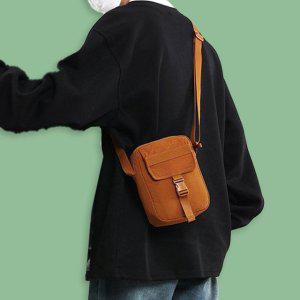 여행 여성여행크로스백 미니 엄마가방 폰가방 탄브라운 가벼운 여자가방