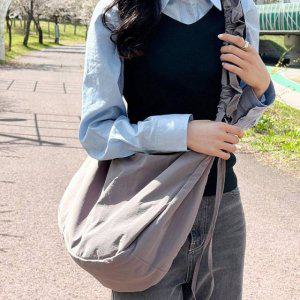 에스엔 주름스트랩백 여성호보백 여성 9647 캐주얼숄더백 빅호보