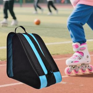 휴대용 롤러 스케이트 가방 아이스 스케이트 가방 대용량 통기성 어린이 인라인 스케이트 가방 스케이트 보관 가방 스케이트 신발 가방