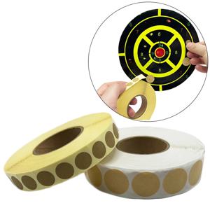 2000/Pcs Shootingfor Target 20mm/12mm 브라운 베이지 IPSC 대상 고약 슈팅 대상 Bullseye Bore 슈팅 고약 스티커