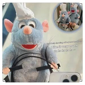 디즈니 라따뚜이 머리띠 애니메이션 상품 귀여운 만화 인형 머리띠 프랑스 와이드 엣지 헤어 클립 머리띠 소녀들을 위한 선물