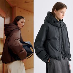 탈부착 가능한 모자, 매우 따뜻한 구스다운 코트, 드로스트링, 통근용 두꺼운 아우터, 후드 재킷, 한국 스타일 긴 소매