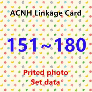 NFC 프린팅 카드 작업, NS 게임 시리즈 2 표준 카드, ACNH NTAG215, 151-180