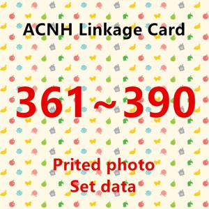 NFC 프린팅 카드 작업, NS 게임 시리즈 4 표준 카드, ACNH NTAG215, 361-390