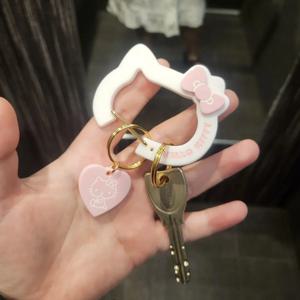 헬로 키티 멜로디 열쇠 고리 새로운 애니메이션 자동차 열쇠 고리 어린이 배낭 펜던트 여성 가방 패션 장식 선물 뜨거운 판매