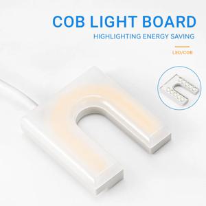 재봉틀 라이트 10LED U 자형 조명 Luminaire 드릴 프레스 작업대 용 자석베이스가있는 유연한 작업 조명 램프