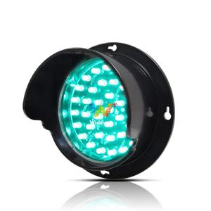 맞춤형 LED 빨간색 노란색 녹색 신호등 램프 LED 신호 모듈 PC 하우징, DC 12V, 100mm