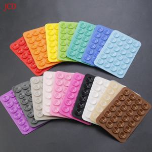 2pcs두꺼운 실리콘 흡입 컵 24 사각형 흡입 컵 휴대 전화 태블릿 수하물 흡입 컵 범용 충전기 가죽 케이스