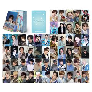 55Pcs Kpop 보이 밴드 BOYNEXTDOOR 새 앨범 Lomo 카드 Photocards 양면 Printd 엽서 팬 컬렉션