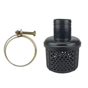 펌프 흡입 호스 필터 스크린 OD 25mm/38mm/50mm/75mm 플라스틱 메쉬 물 입구 파이프 관개 스트레이너