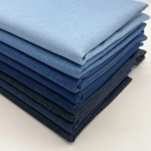 빈티지 워싱 데님 원단, 가볍고 부드러운 면 소재, 폭 145cm, DIY 바느질, 성인 코트, 바지, 인형 옷, 미니어처 청바지 공예용