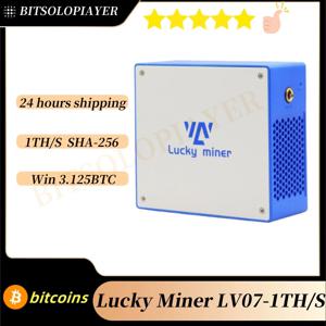 비트코인 ​​광부 Lucky Miner LV07 1TH/S 26W SHA-256 알고리즘 Crypto Solo Asic Cryptocurrency 광부