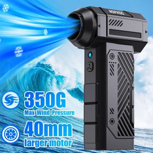 자동차 RV 트럭 트레일러용 강력 제트 팬 청소 블로워 도구 고속 강력 에어 블로워 휴대용 자동차 터보 팬