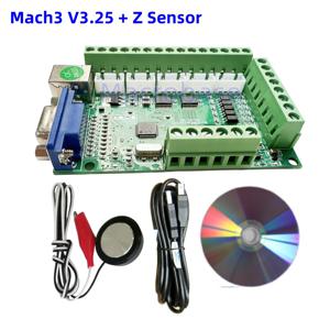 Mach3 V3.25 USB 드라이버 모션 컨트롤러 5 축 CNC 보드 Z 공구 세터 CNC 라우터 절단 조각 밀링 머신
