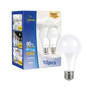 10 개 LED 전구 전등 E27 AC220V 240V 조명 전구 최고 출력 20W 18W 15W 12W 9W 5W 3W 전등 거실 가정 LED 전구