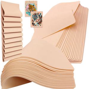 25/20/15/1PCS 문신 연습 피부 빈 가짜 문신 피부 합성 가죽 마이크로 블레이드 메이크업 문신 운동 도구 공급