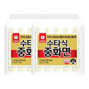 천일냉동 수타식 중화면(230g X 5개입) 1.15kg 2개