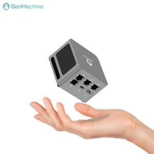 젠머신 AMD 라이젠 3 5425U 미니 PC - 4코어/8스레드, 35W 저전력, 라데온 그래픽, 듀얼 M.2 NVMe, WiFi 6E - 초소형 워크스테이션