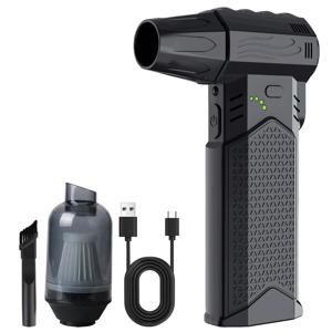 자동차 RV 트럭 트레일러 터보 팬 휴대용 청소 제트 블로워 도구 눈 제거 자동차 브러시리스 강력 팬 전기 에어 더스터