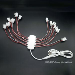 3v/12v AC/DC 어댑터 전원 공급 장치(12포트 출력 포함) 3v/12v DC 철도 레이아웃/철도 레이아웃/기차 레이아웃 디오라마 EU/US/US