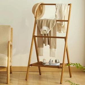 침대 옆 침실 코트 랙, 침대 바닥 행어, 접이식 코트 랙, 욕실 수건 랙, 옷 랙 스탠드