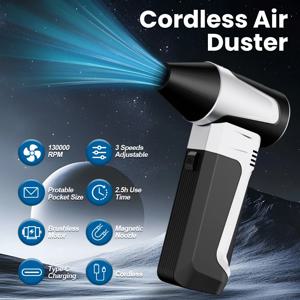 자동차 RV 트럭 트레일러 터보 팬 청소 제트 도구 액세서리 전기 에어 더스터 눈 제거 휴대용 다기능