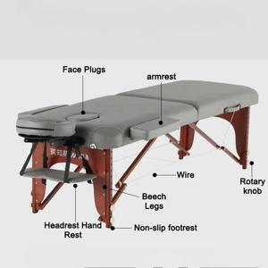 럭셔리 편안한 스파 침대 접이식 테이블 마사지 휴대용 스트레처 전문가용 스트레처 미용 침대 및 가구
