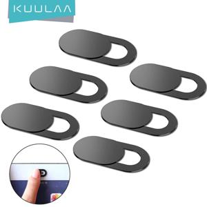KUULAA-휴대폰 개인 정보 보호 스티커, 웹캠 커버 셔터 자석 슬라이더 플라스틱, 아이폰, 웹, 노트북, PC, 아이패드, 태블릿 카메라용