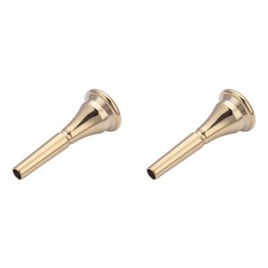 A71P 프렌치 호른 마우스피스 키트에는 성인용 프렌치 호른 입 조각 2개가 포함되어 있습니다. 어린이 및 초보자 악기-A