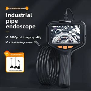 5.5Mm 고화질 휴대용 휴대용 자동차 탐지기 스크린 8mm 렌즈 파이프 카메라 산업용 내시경