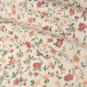 140x50cm 가을 DIY 의류, 셔츠, 드레스, 식탁보 꽃 가지 잎 무늬가 있는 수제 직물 면 바느질 천