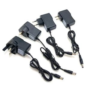 기타 페달 전원 어댑터 공급 9V DC 1A 저소음 자기 링 미국 EU 영국 AU 플러그 3 웨이 4 웨이 5 웨이 6 웨이 8 웨이 케이블