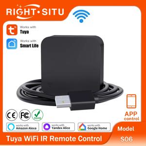 투야 와이파이 IR 리모컨 앱 스마트홈용 리모컨, TV, DVD, 오디오, 에어컨 리모컨 대체, 구글 홈, 스마트라이프, 얀덱스 알렉사와 호환