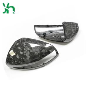 메르세데스-벤츠 W222 W213 X205 W238 W205 C S GLC E AMG 카본 파이버 도어 미러 케이스 단조 카본 파이버 미러 커버