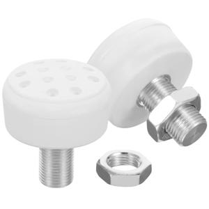 2 Pcs 화이트 허니컴 롤러 스케이트 브레이크 조정 가능한 발가락 정지 인라인 스케이트 신발 부품 제동 블록 전문 쿼드 스케이트