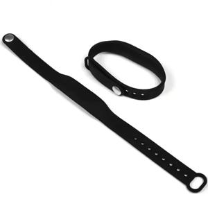 조정 가능한 방수 실리콘 NFC NTAG215 RFID 손목 밴드 팔찌 손목 밴드