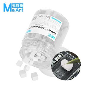 MaAnt MY-065 나노 청소 스폰지 휴대 전화 화면 접착제 제거/카메라/PCB 용접 플럭스 오일 클리너 용 먼지없는 물티슈 도구