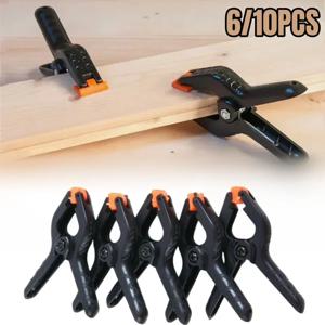 6/10PCS 봄 클립 DIY 목공 도구 2 인치 플라스틱 나일론 클립 봄 A 자형 사진 배경 고정 클립