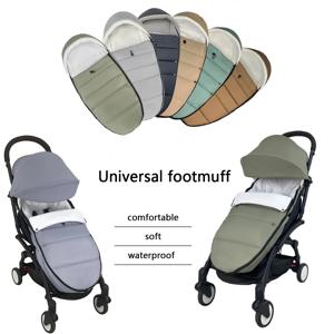 유니버설 6-36M 겨울 아기 ​​유모차 Footmuff 따뜻한 자루 Snowproof Fit For Babyzen yoyo 방수 아기 유모차 액세서리