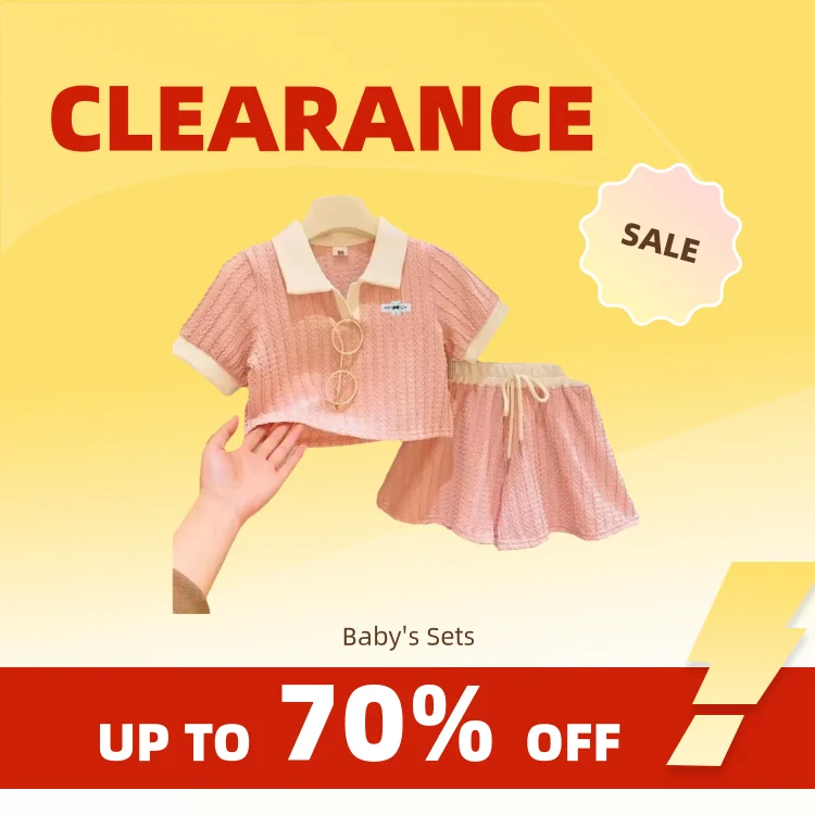 Clearance_Baby Girls 귀여운 달콤한 옷 세트 어린이 캐주얼 반소매 탑 팬츠 복장 여름 새로운 어린이 편안한 패션 스포츠