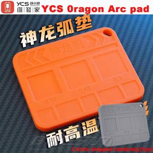 YCS Oragon Arc Pad Shenlong 곡선 범용 BGA 스텐실 주석 심기 절연베이스 휴대폰 CPU IC 납땜 BGA Reballing