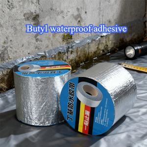 방수 부틸 테이프 방수 테이프 부틸 실란트 테이프 창문 보트 및 파이프 밀봉 유리 고무 지붕 수리용