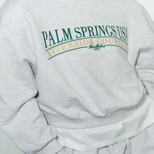 2025년 가을 신상 프린트 스웨트셔츠 캐주얼 팬츠 여성 패션 편안하고 통기성 좋은 민족 스타일 무대 공연 의상