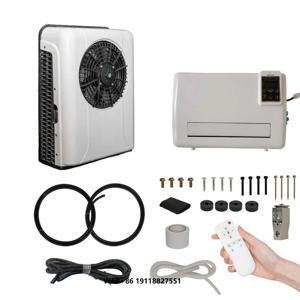 전기 24V 12볼트 에어컨 DC RV 밴 루프탑 트럭 슬리퍼 12V 자동차 에어컨